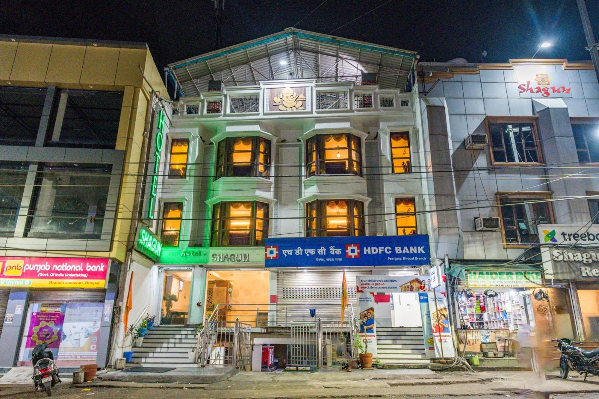 Hotel The Shagun Bhopal Bagian luar foto
